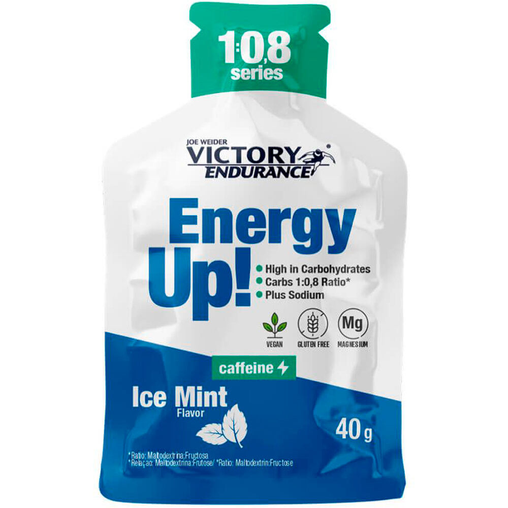 Victory energía instantánea ENERGY UP GEL + CAFEINA  vista frontal