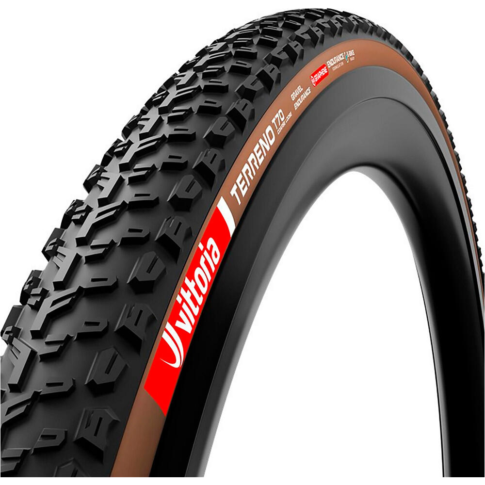 Vittoria cubiertas carretera Gravel Terreno T70 50-622/700x50c TLR G2  vista frontal