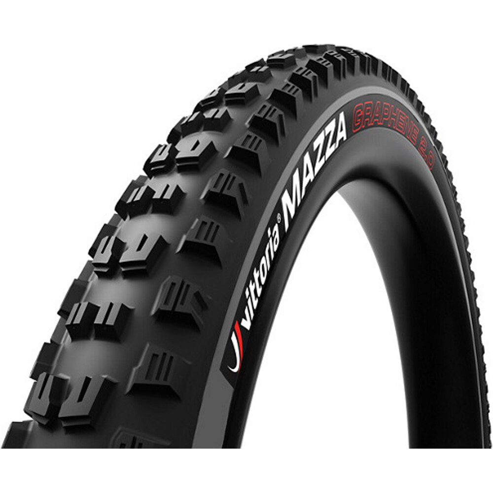 Vittoria cubiertas mtb MAZZA 29X2.6 TRAIL G2.0 GRIS vista frontal