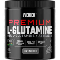 Weider Aminoacidos PREMIUM L-GLUTAMINA + ASTRAGIN NEUTRA  vista frontal