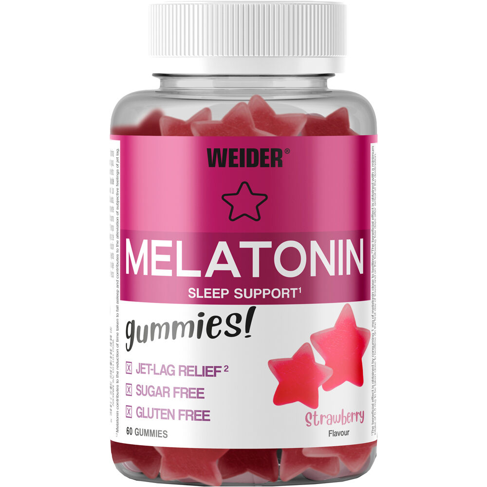 Weider complementos nutricionales GUMMIES MELATONINA  vista frontal
