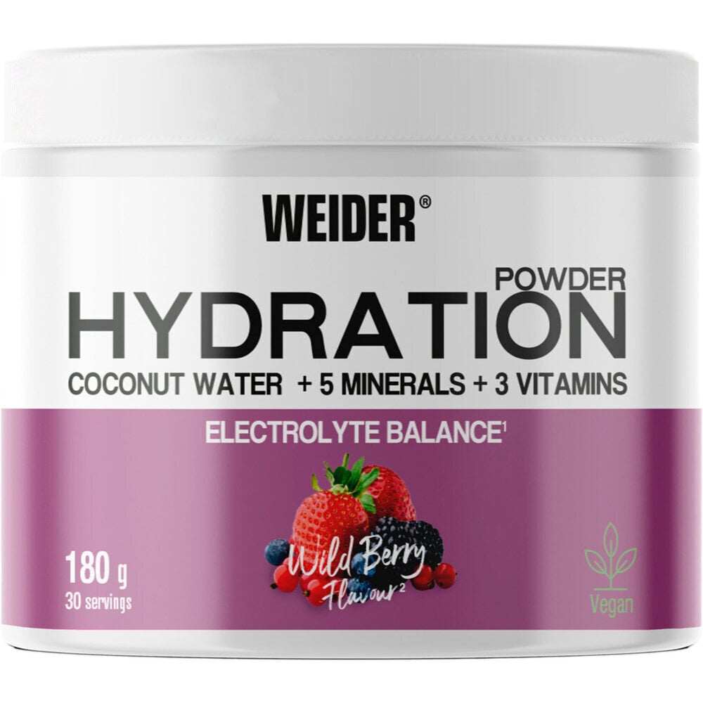 Weider Vitaminas Y Minerales POWER HYDRATION ELECTROLYTE BALANCE  vista frontal
