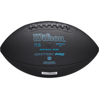 Wilson balón de rugby NFL IGNITION PRO ECO BLACK OF NEGRO 01