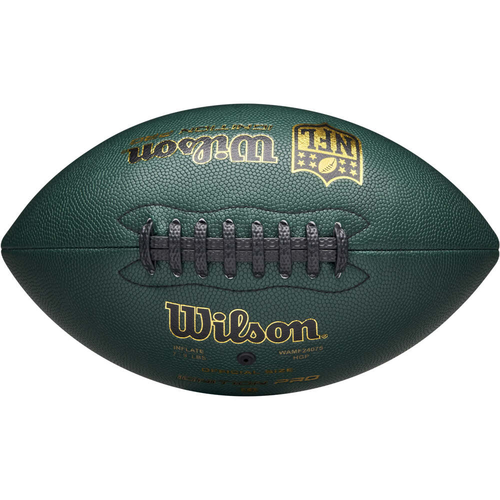 Wilson balón de rugby NFL IGNITION PRO ECO GREEN OF VERDE 02