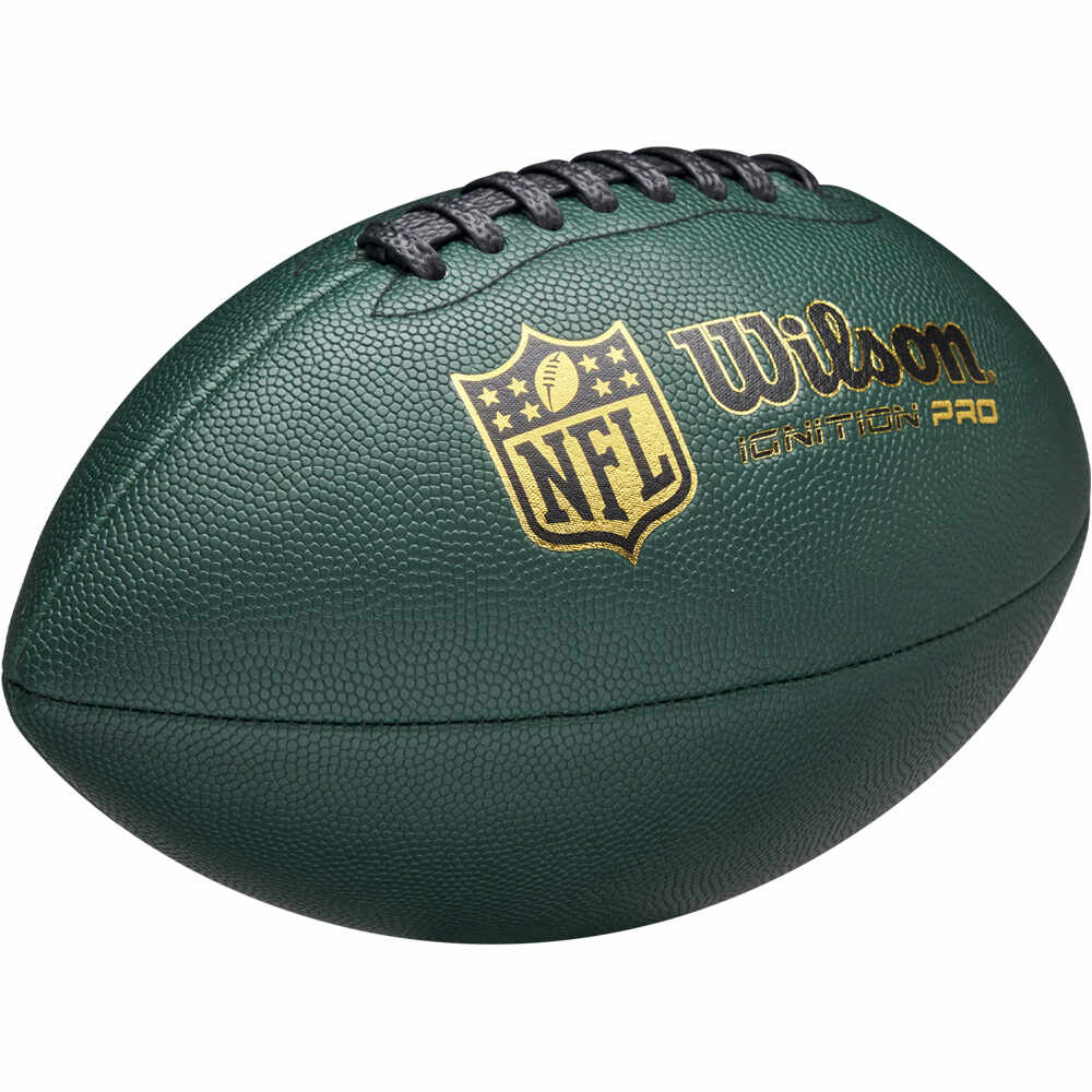 Wilson balón de rugby NFL IGNITION PRO ECO GREEN OF VERDE 03