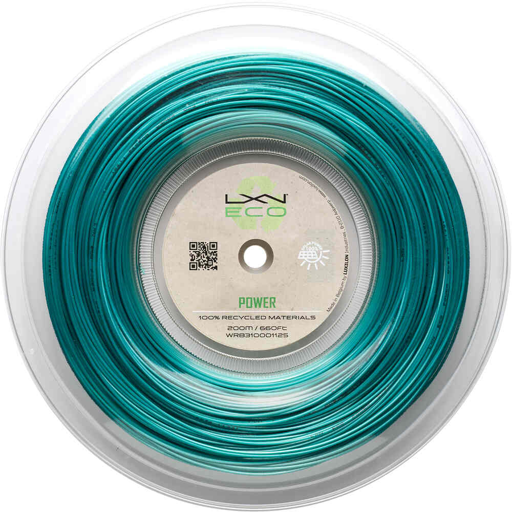 Wilson cordaje tenis LXN ECO POWER 125 REEL  vista frontal