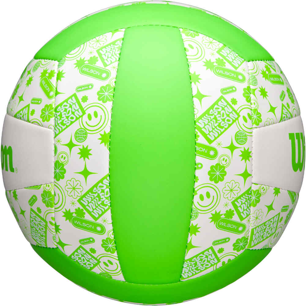 Wilson juguetes para playa STAMP VB GREEN/WHITE OF  03