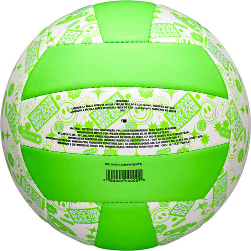 Wilson juguetes para playa STAMP VB GREEN/WHITE OF 