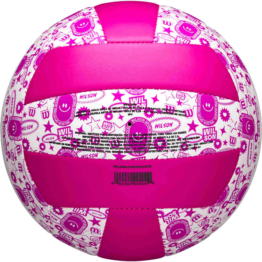 Wilson juguetes para playa STAMP VB PURPLE/WHITE OF  04