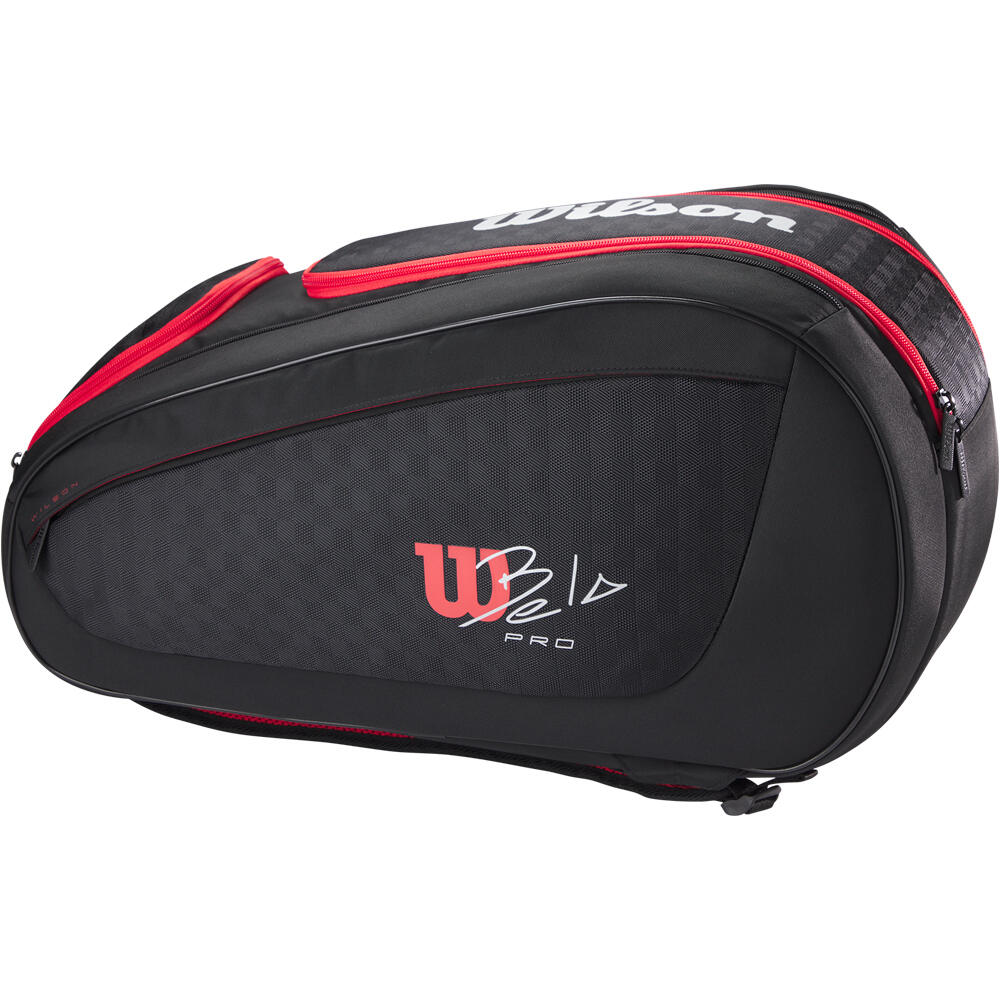 Wilson raquetero pádel BELA V3 PADEL RACKET BAG NEGRO 01