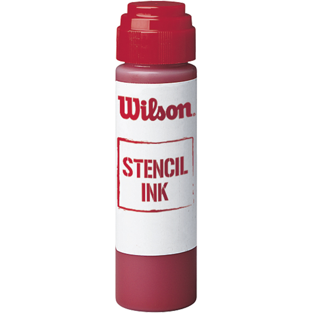 Wilson varios tenis REGULA STENCIL INK RD ROJO vista frontal
