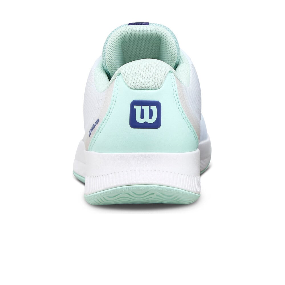 Wilson Zapatillas Tenis Mujer INTRIGUE LITE BLANCO vista trasera