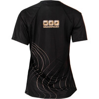 Wop camiseta manga corta mujer CHALLENGE 22 NEGRO vista trasera