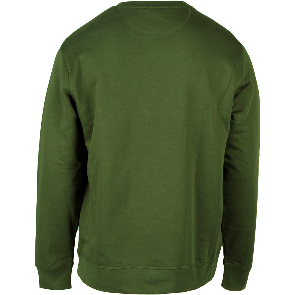 Wop sudadera hombre HOMBRE SUDADERA BORDADA VERDE vista trasera