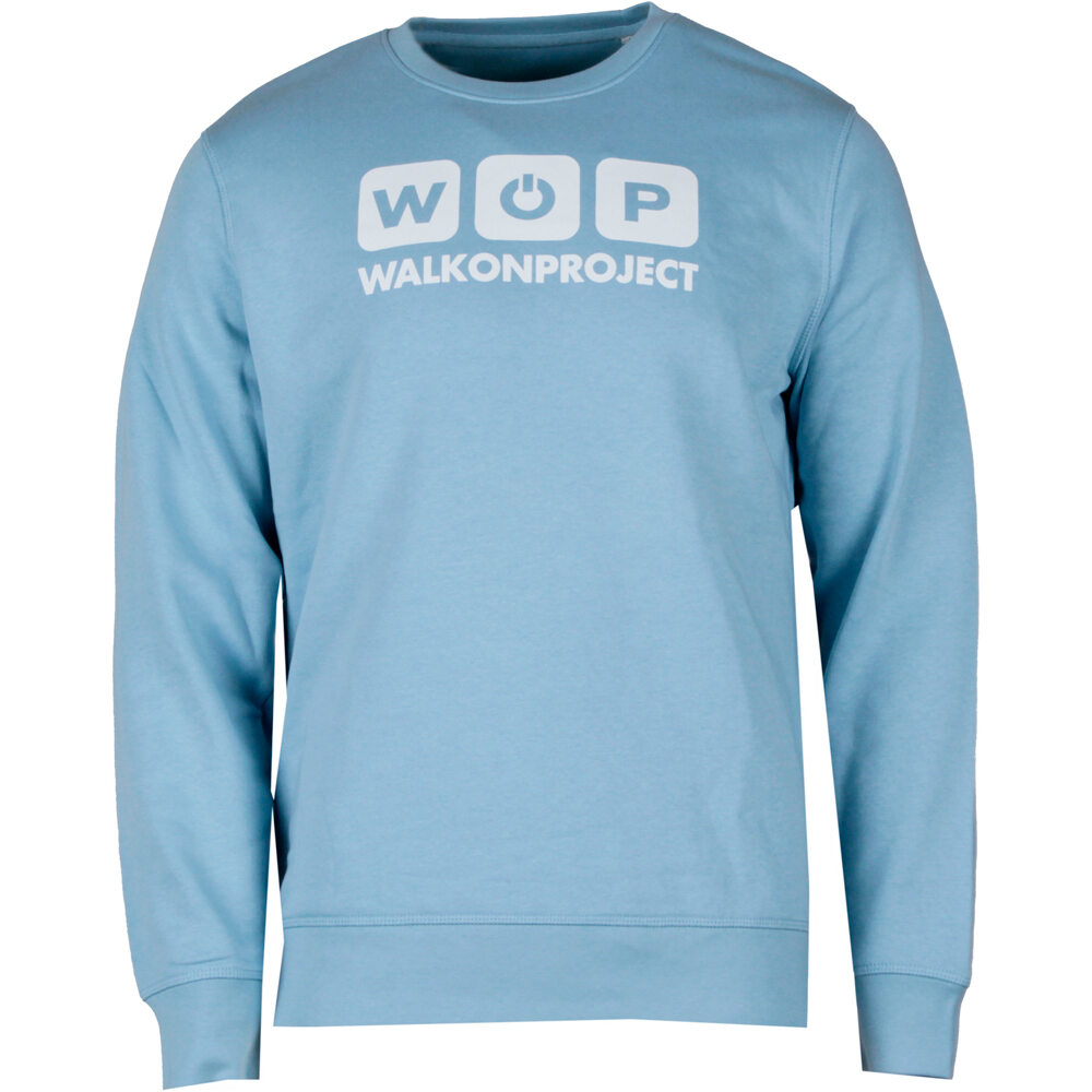 Wop sudadera hombre SUDADERA AZUL AZUL vista frontal