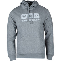 Wop sudadera hombre SUDADERA CON GORRO GRIS vista frontal