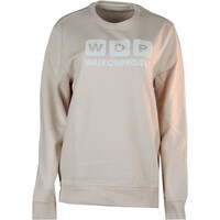 Wop sudadera mujer SUDADERA BEIGE MARRON vista frontal