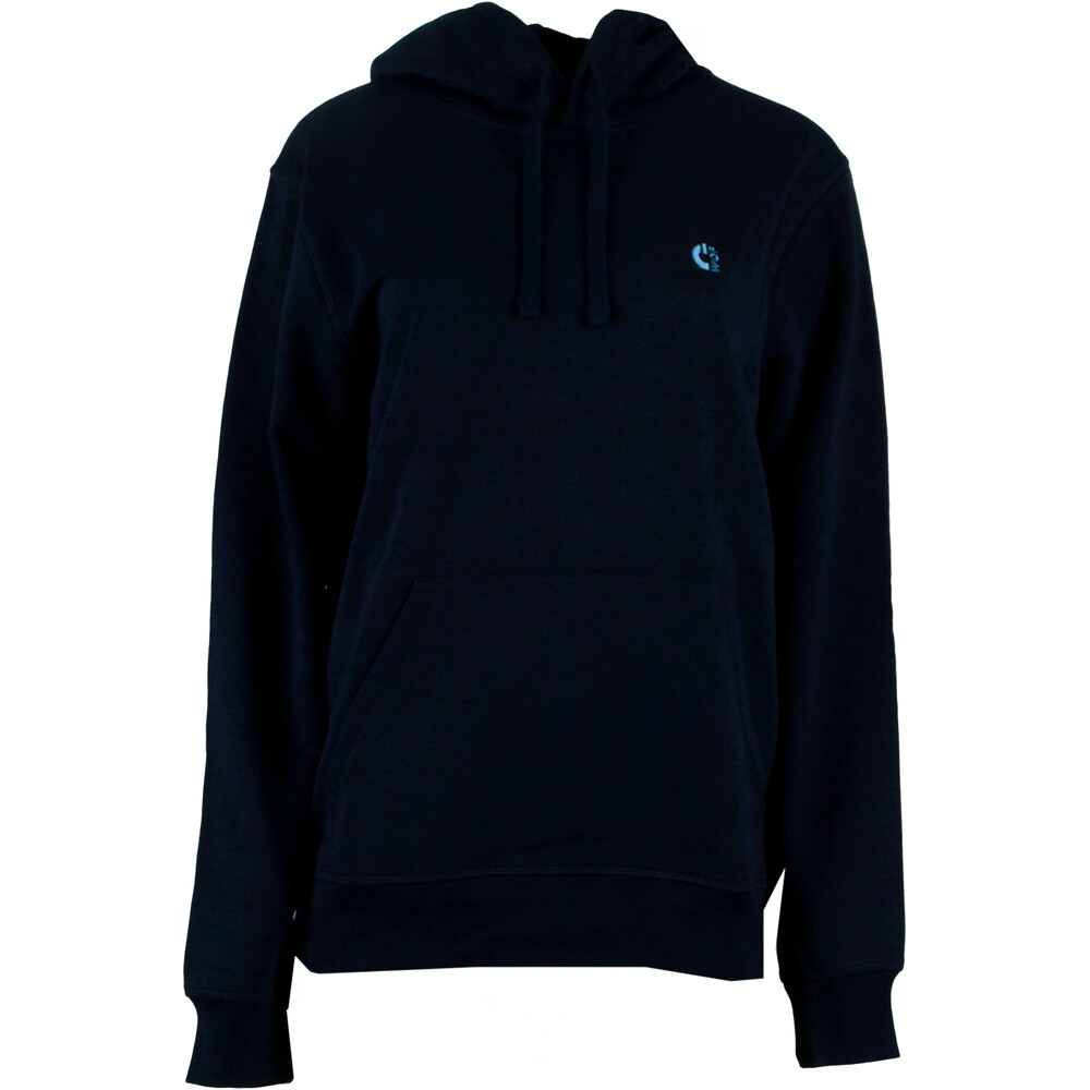 Wop sudadera mujer SUDADERA GORRO AZUL vista frontal