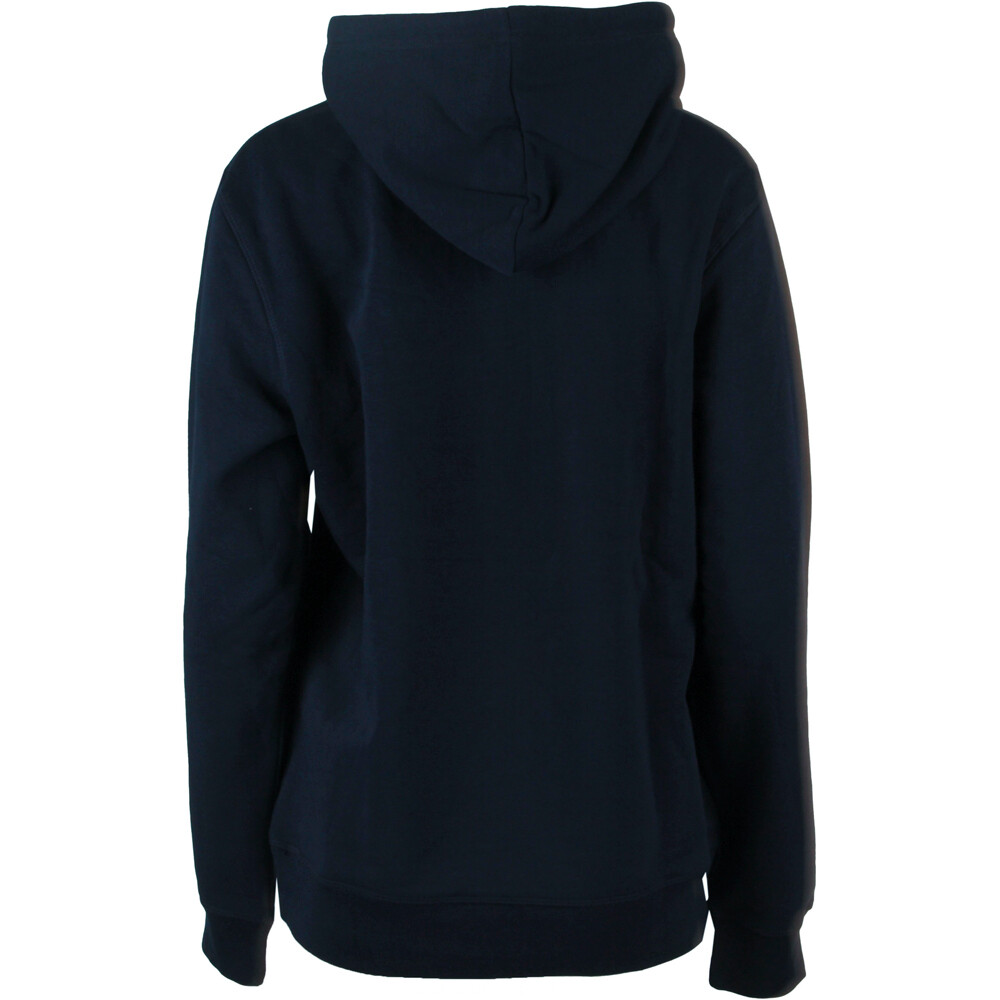 Wop sudadera mujer SUDADERA GORRO AZUL vista trasera