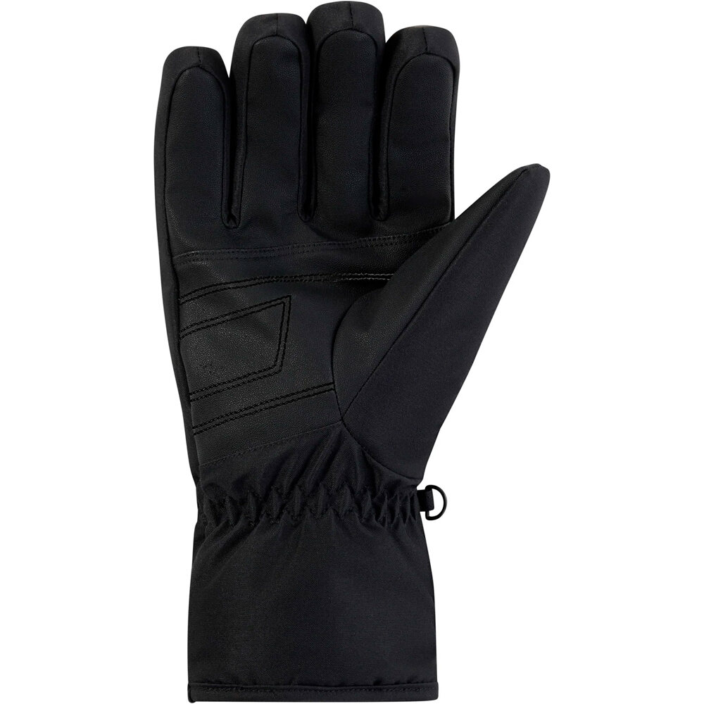 Ziener guantes esquí hombre GALLIUSS-Z AS glove man black NEGRO vista trasera