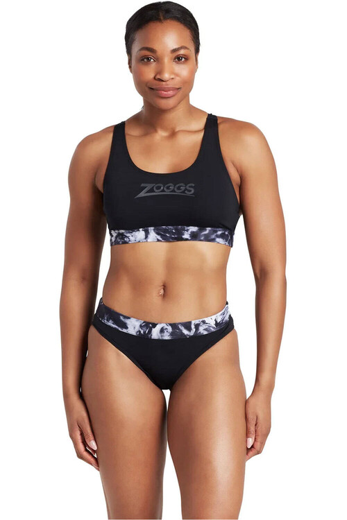 ZOGGS MARBLE ACTIONBACK 2 PIECE negro