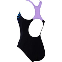Zoggs bañador natación mujer POWERBACK E+ NEGRO 07