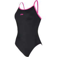 Zoggs bañador natación mujer ROME RAYBACK NEGRO vista detalle