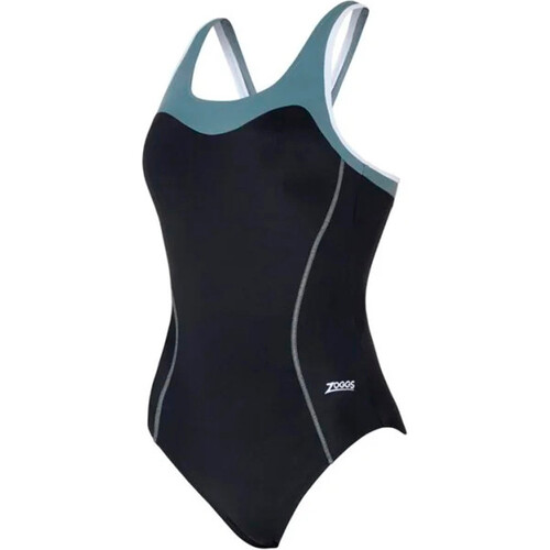 Zoggs bañador natación mujer TOKYO ICEBACK NEGRO