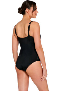 Zoggs bañador natación mujer WRAP PANEL CLASSICBACK AZUL vista trasera