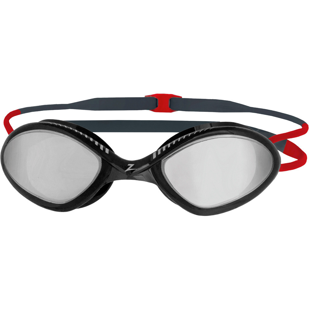 Zoggs gafas natación TIGER TITANIUM GRIS vista frontal