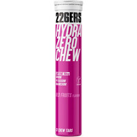226ers Bebidas Carbohidratos HYDRAZERO CHEW SALTS 13 Tabs RED FRUITS CAFFEINE vista frontal
