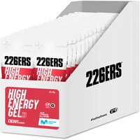 226ers energía instantánea AJAHIGH ENERGY GEL 45g CAFFEINE 95mg CHERRY vista frontal