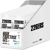 226ers energía instantánea CAJA HIGH FRUCTOSE GEL 44g NEUTRAL vista frontal