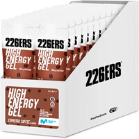 226ers energía instantánea CAJAHIGH ENERGY GEL 76g EXPRESSO COFFEE 80mg CAFFEINE vista frontal