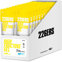 226ers energía instantánea CAJAHIGH FRUCTOSE GEL 80g LEMON vista frontal