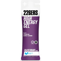 226ers energía instantánea HIGH ENERGY GEL Pack 6x76g BCAA BLACKCURRANT 01