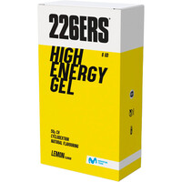 226ers energía instantánea HIGH ENERGY GEL Pack 6x76g LEMON vista frontal