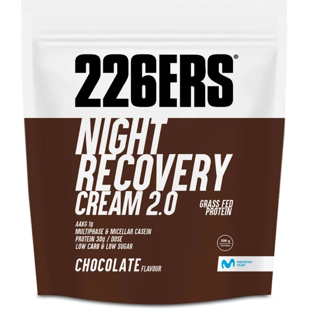 226ers Recuperacion NIGHT RECOVERY CREAM 2.0 500g CHOCOLATE vista frontal