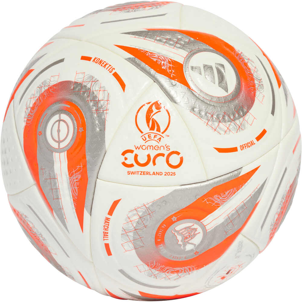 adidas balon fútbol EURO25 PRO FINAL vista frontal