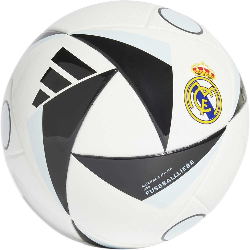 adidas balon fútbol R.MADRID 25 MINI HOME vista frontal