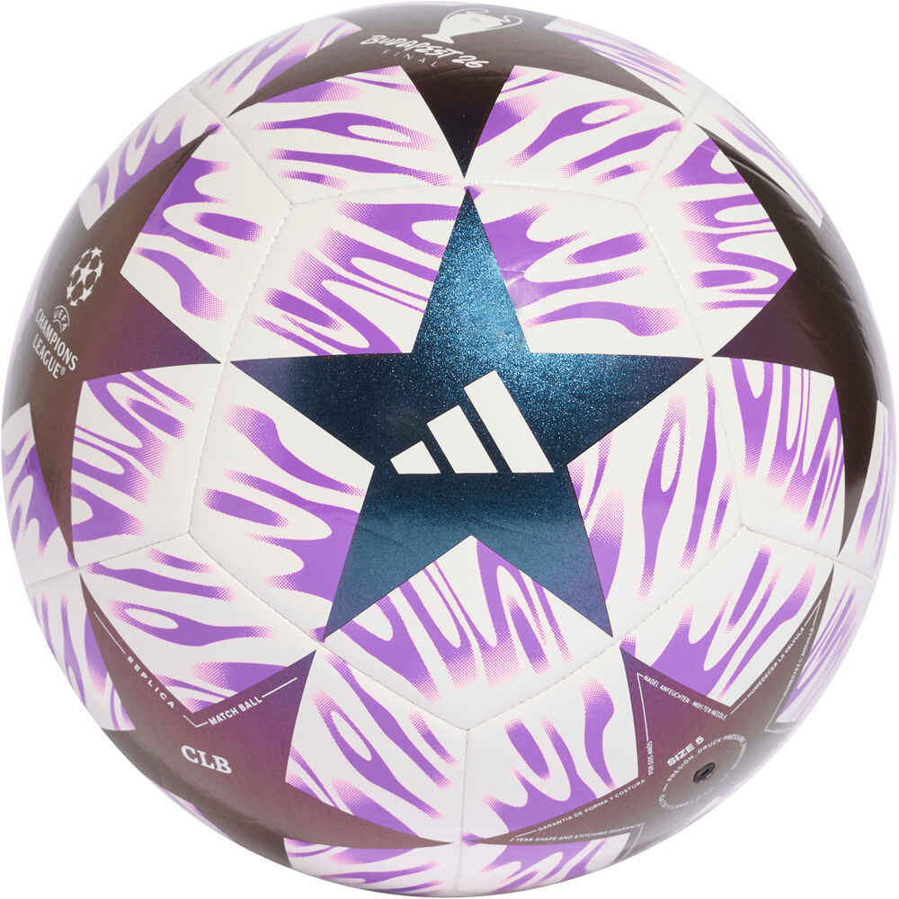 adidas balon fútbol UEFA CHAMPIONS LEAGUE FINAL CLUB vista frontal