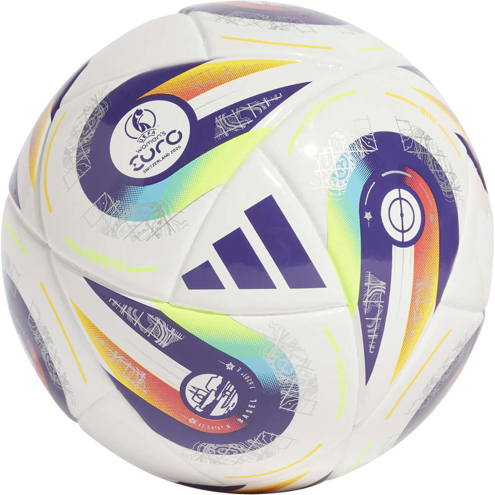 adidas balon fútbol W EURO25 MINI vista frontal