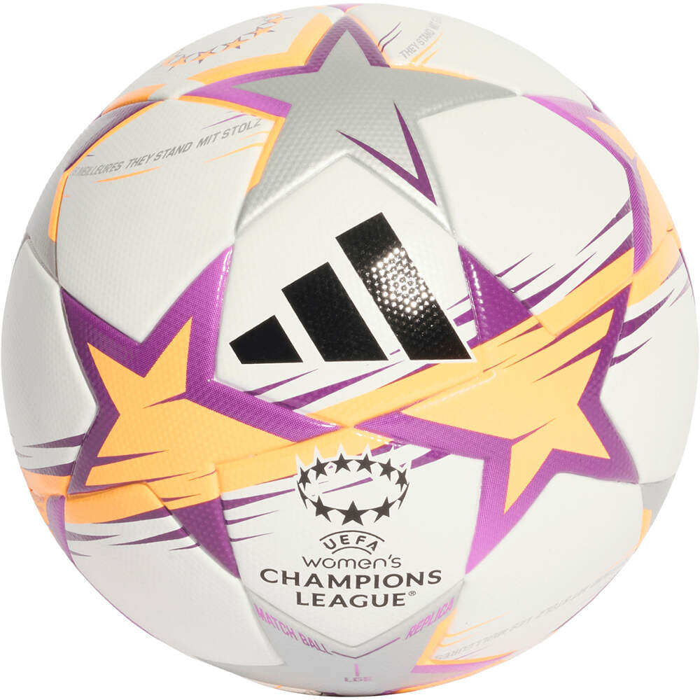 adidas balon fútbol WUCL LGE vista frontal