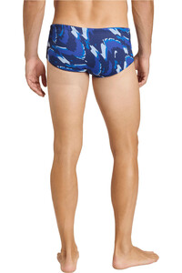 adidas bañador natación hombre ESTAMPADO RIPSTREAM TEAM vista trasera