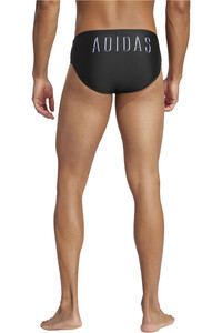 adidas bañador natación hombre LINEAGE TRUNK vista trasera