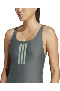 adidas bañador natación mujer 3S MID SUIT 03