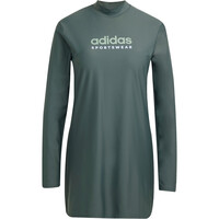 adidas bañador natación mujer Conjunto Padded Full-Cover Wear 06