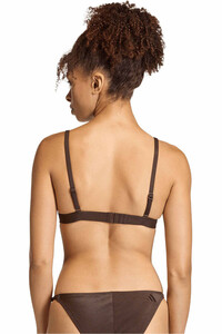 adidas bañador natación mujer ICONISEA RIBBED PADDED TRIANGLE vista trasera