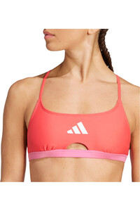 adidas bañador natación mujer PADDED COLORBLOCK X-BACK 03
