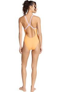 adidas bañador natación mujer TIRANTES FINOS Y ESPALDA EN V vista trasera